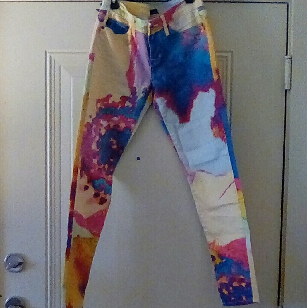 Women's Big Star Alex Rainbow Skinny Jeans